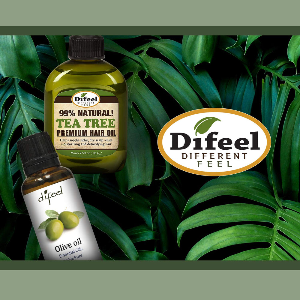 Difeel Vitamin E Oil bottle emphasizes nourish and antioxidant benefits.