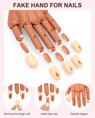 Difenni deep groove nail tips stay secure during practice sessions