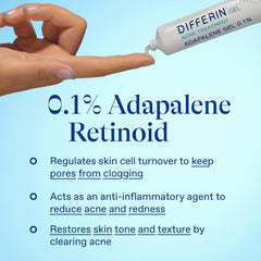 Differin noncomedogenic labeling highlights pore-friendly daily regimen