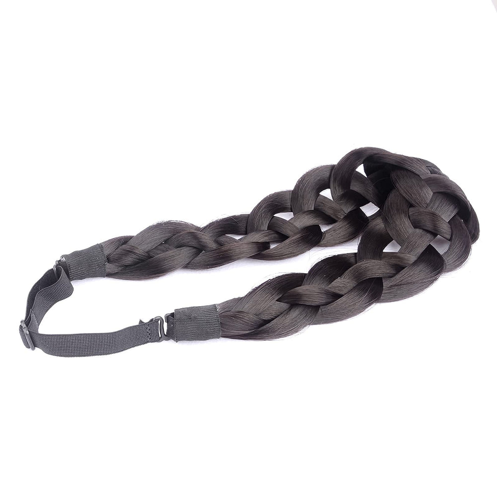 DIGUAN handmade braided headband with unique one-piece finish