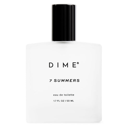 DIME 7 Summers bottle front view for daily fresh and bright mood.