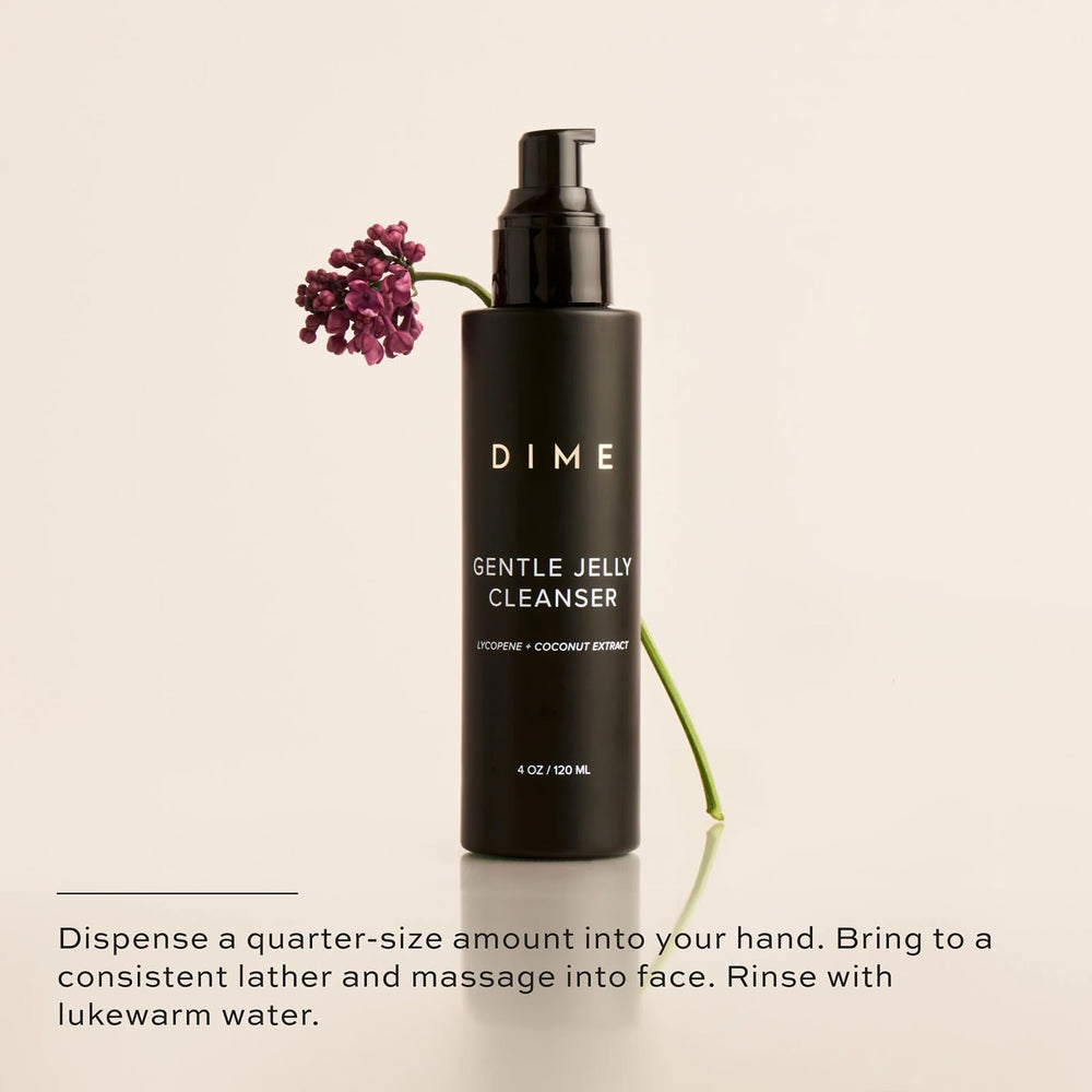 DIME Beauty Cleanser features coconut-derived surfactants and vitamin E for nourishing care.