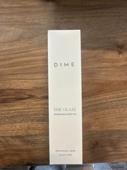 DIME Beauty Glaze demonstrates fast, non-greasy absorption