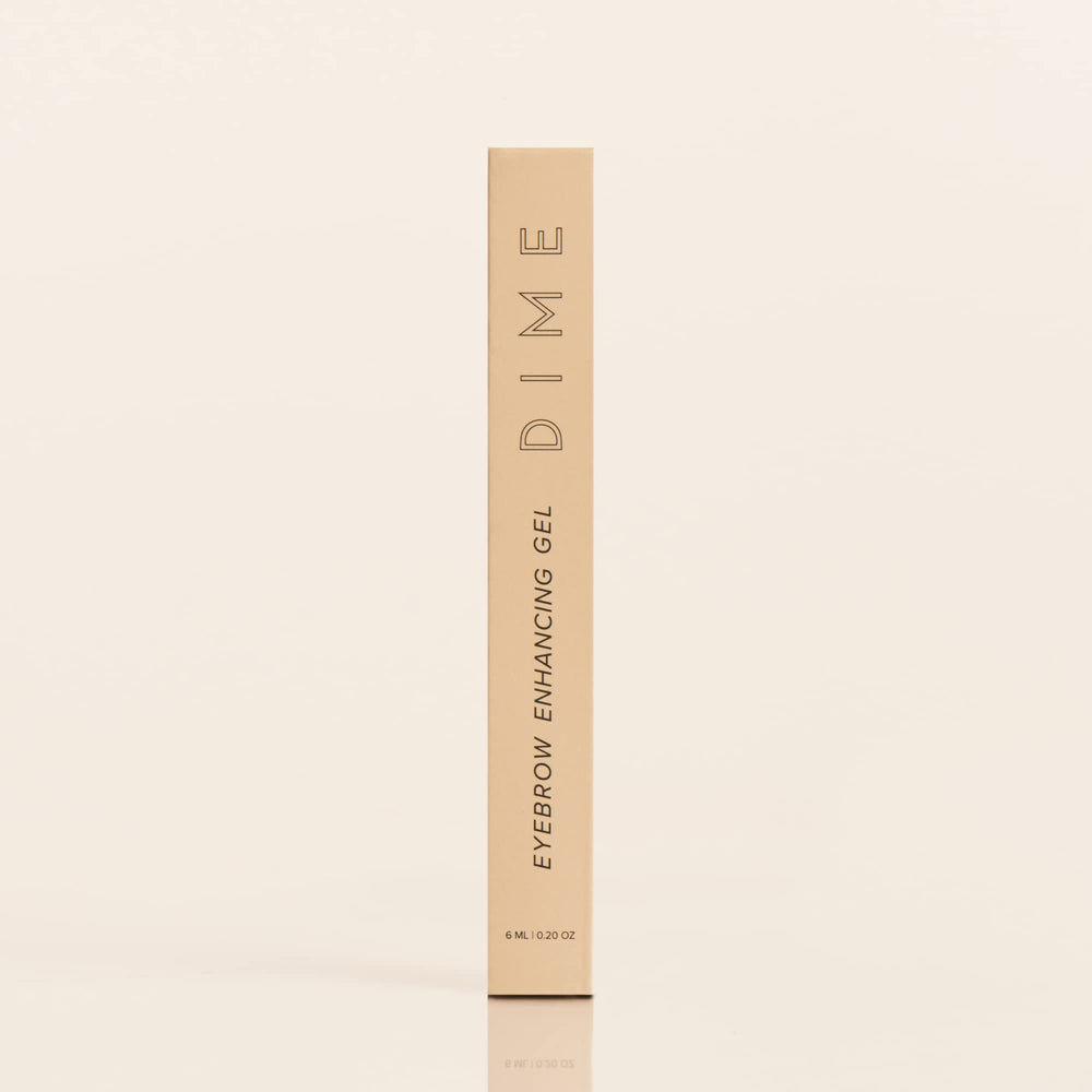DIME Eyebrow Enhancing Gel vegan and cruelty-free for conscious beauty.