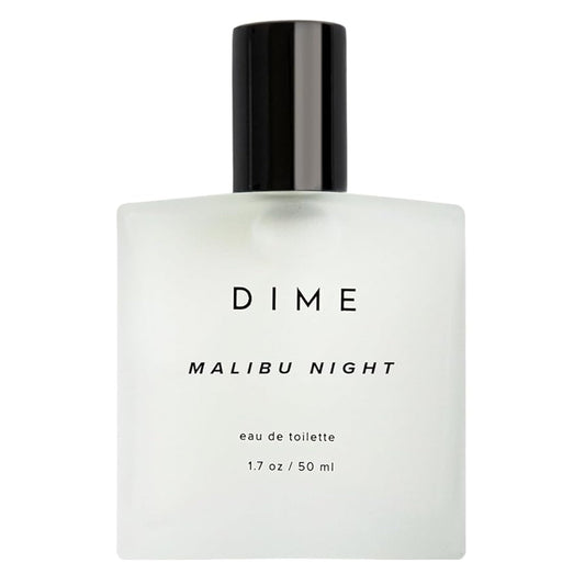 DIME Malibu Night bottle front view for daily elegance.