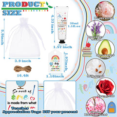 Dimsile white organza bag highlights premium gift presentation.