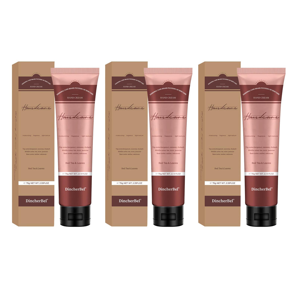 DincherBel three-pack hand cream gift set, ideal for gifting