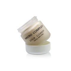 Dinur Cosmetics Micro Complex Deep Scrub container shot highlights premium packaging and mineral-rich formula.