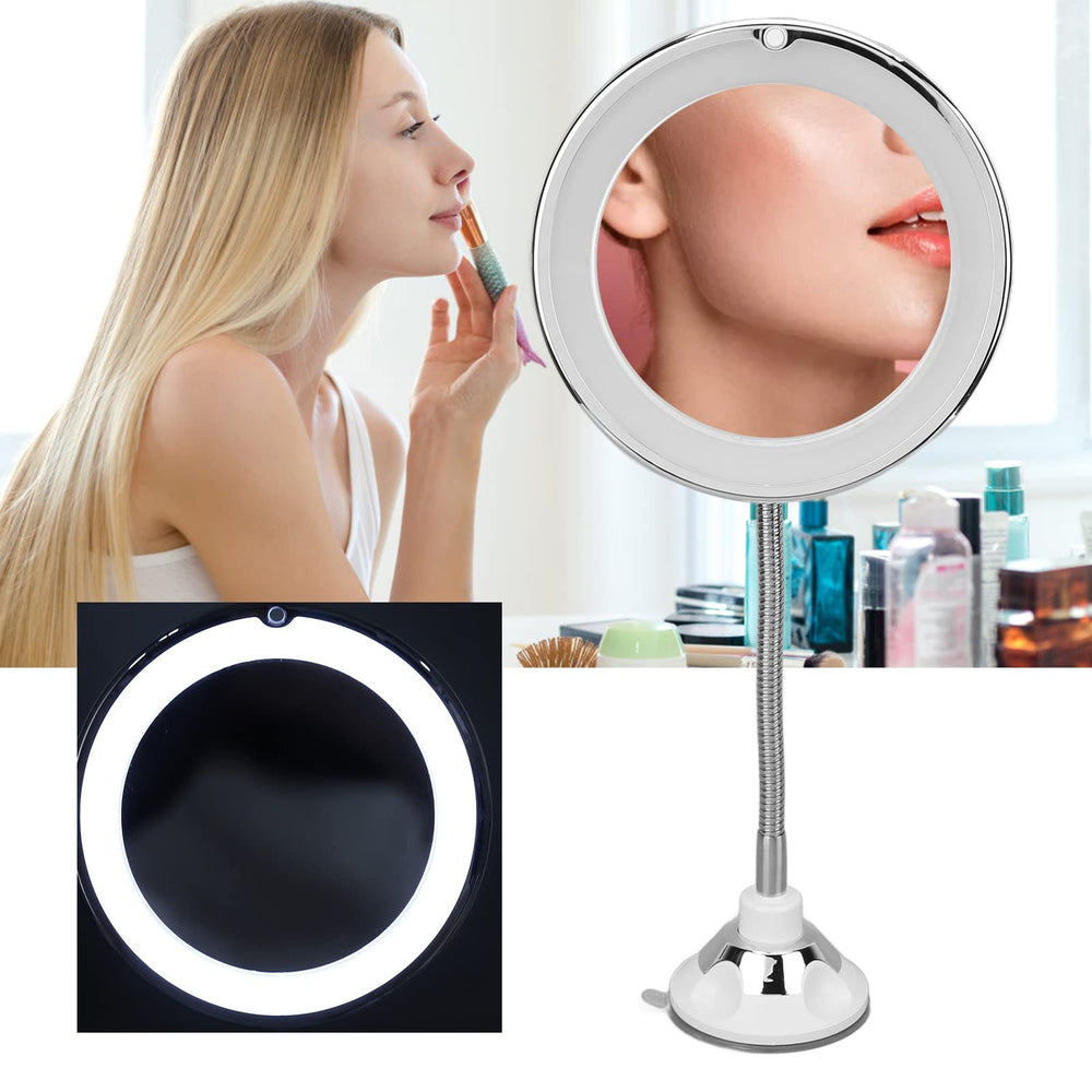 Dioche compact bathroom mirror fits small spaces with ease