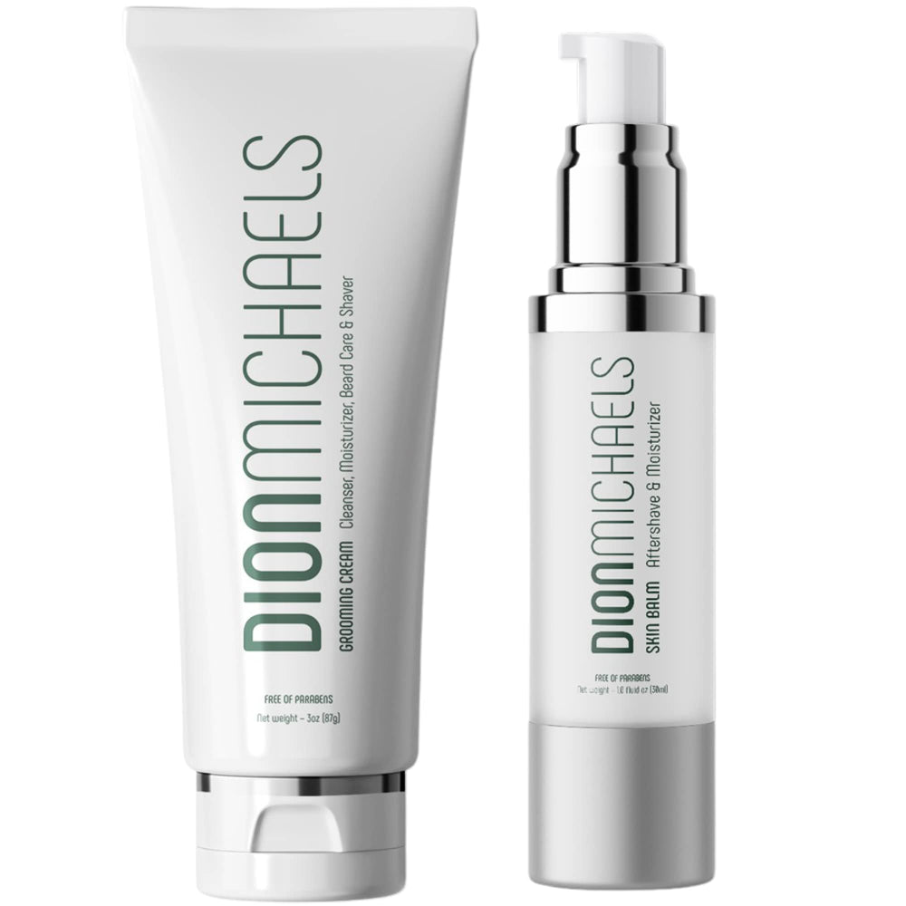 Dion Michaels 4-in-1 grooming cream texture for a smooth shave and hydrated skin