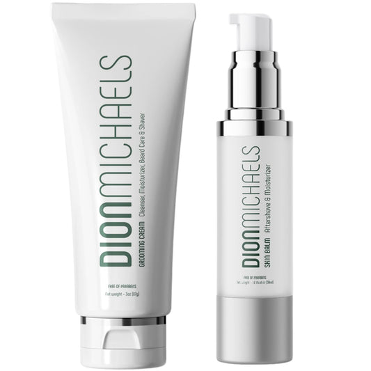 Dion Michaels 4-in-1 grooming cream texture for a smooth shave and hydrated skin