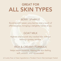 Dionis Berry Sparkle packaging and label signaling trusted skincare quality.