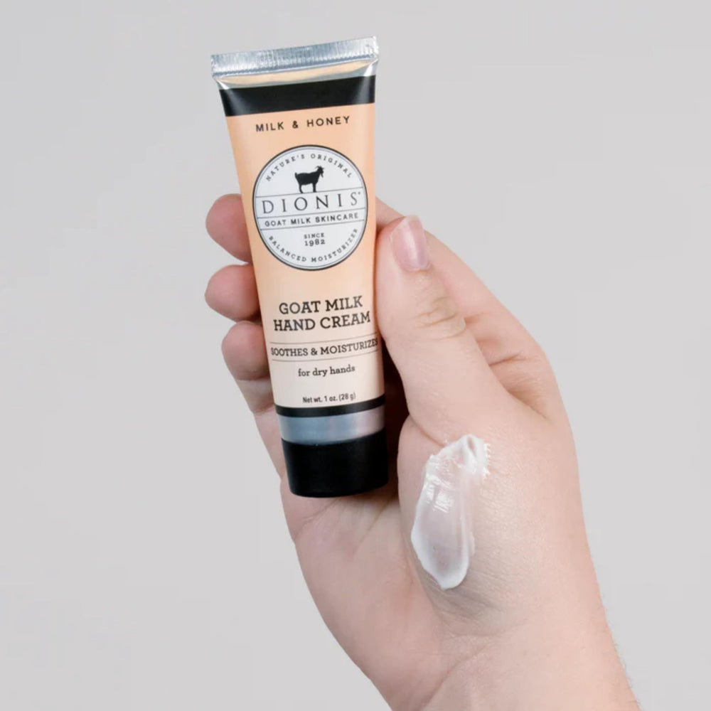 Dionis Goat Milk Hand Cream Ingredients Goat Milk highlights goat-derived hydration