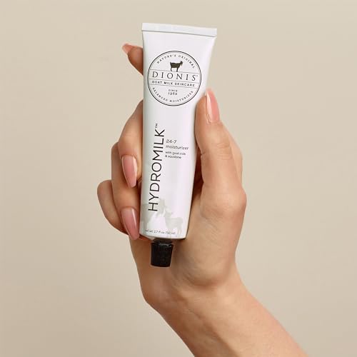 Dionis Hydromilk texture close-up reveals a light, non-greasy feel