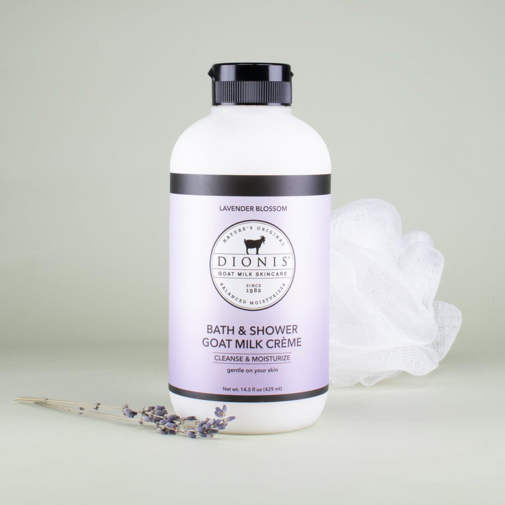 Dionis goat milk vitamin-rich formula supports skin softness and resilience