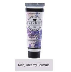 Dionis hand care ritual with Lavender Vanilla scent for daily pampering