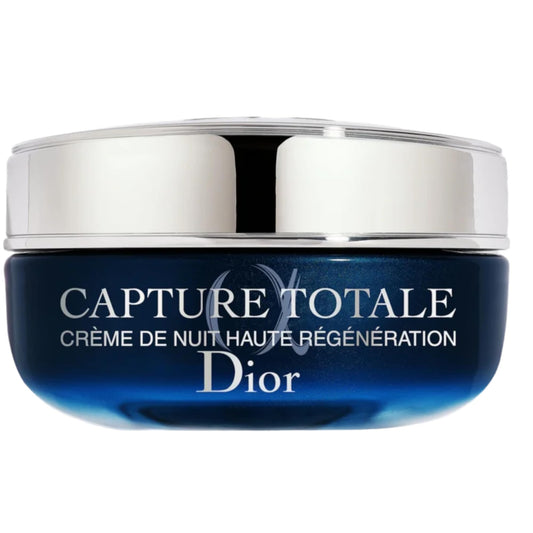 Dior Capture Totale night cream jar for face and neck with nourishing overnight hydration