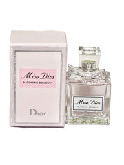 Miss Dior Blooming Bouquet mini bottle for on-the-go fragrance enhancement.