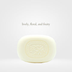 Diptyque Eau des Sens in a serene bathroom scene suggests spa-like ritual.