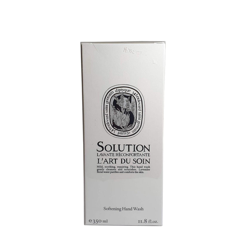 Diptyque Savon Liquid Softening Hand Wash foam releases lavender honey moisture for balanced skin