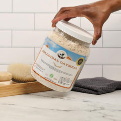 Dirty Treasures colloidal oatmeal bath suitable for all ages with gentle care.