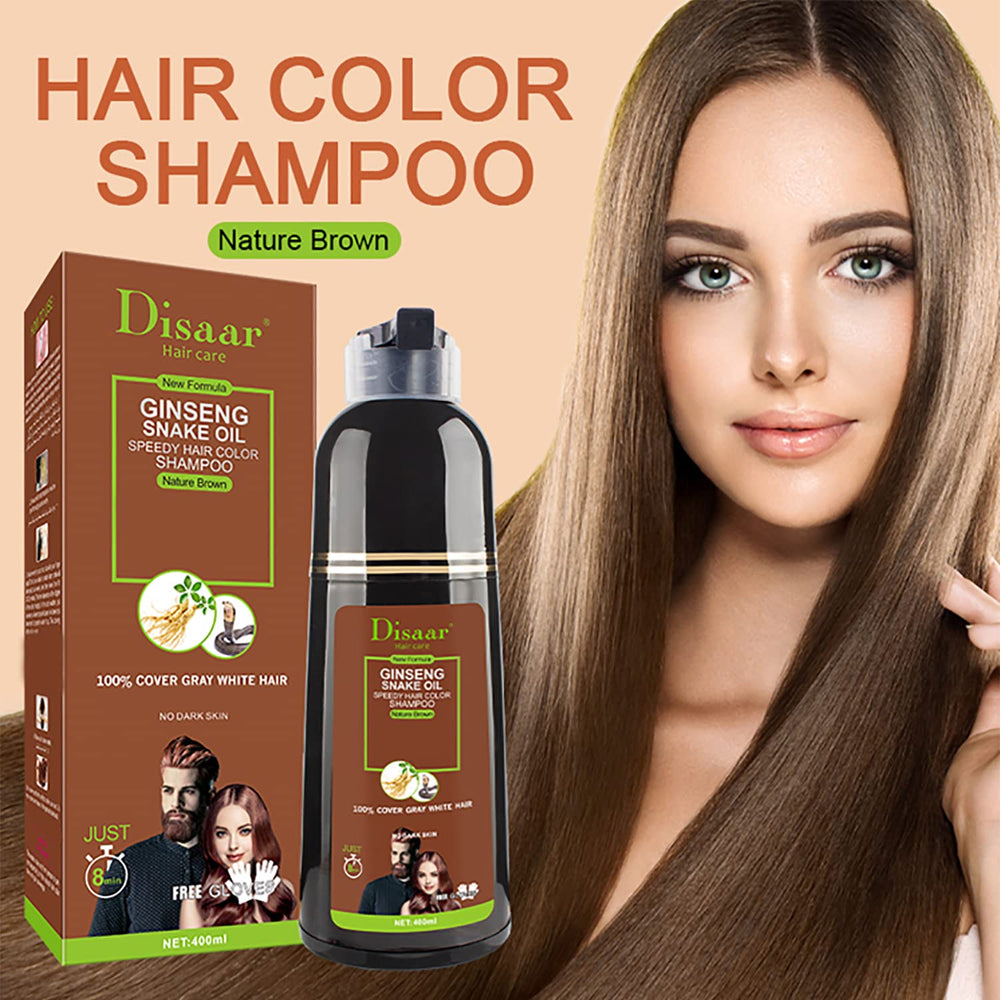 DISAAR Beauty Speedy Hair Color Shampoo scalp care and conditioning during use
