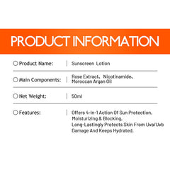 DISAAR Beauty sunscreen lotion after swimming demonstrates ongoing protection