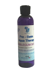 Diva Stuff Kids Pre-Swim Lotion demonstrating chlorine neutralizing action