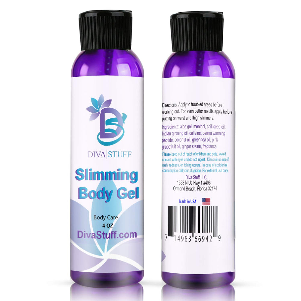 Diva Stuff Gel Cream applied with waist trainers for targeted use.