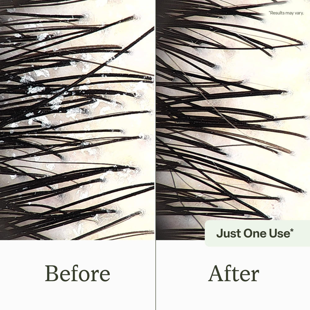 Divi Clarifying scrub particles close-up showing dual exfoliation action