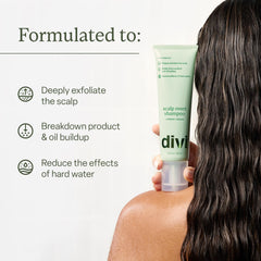 Divi duo-pack front view showcasing two step system for scalp renewal