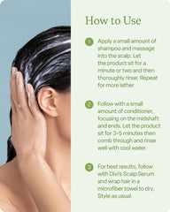 Divi hair volume close-up illustrating airy lift and fullness.