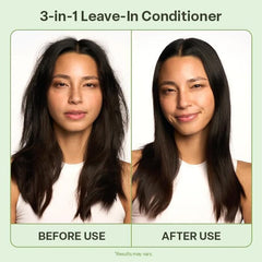 Divi 3-in-1 Leave-In Conditioner bottle offering heat protection up to 450°F.