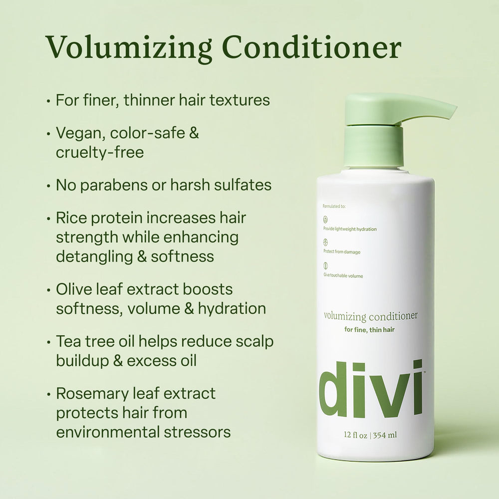 Divi Major Volume Bundle hair volume result suggests a bouncy, fuller style potential.