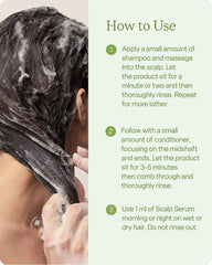 Divi Scalp Serum dropper shows easy application
