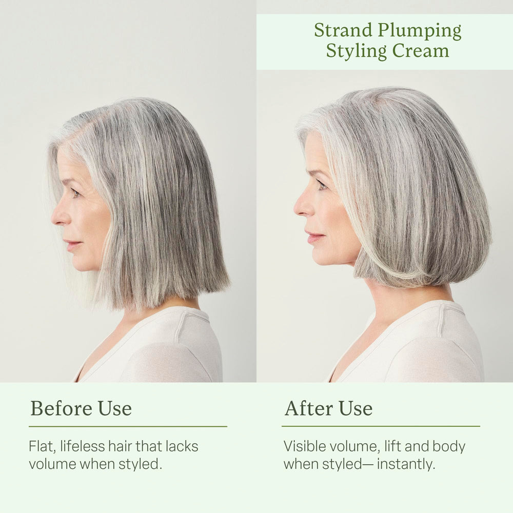 Close-up of creamy texture from Divi Strand Styling Cream.