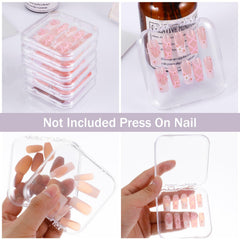 DIVINA VITAE transparent design helps quick identification of nail tips and accessories