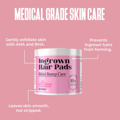 Divine Derriere bikini-area application demonstrating soothing benefits