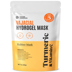 Divine Derriere Vajacial Hydrogel Mask packaging highlights premium at-home spa kit