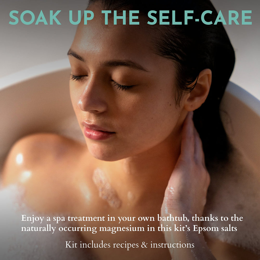 DIY Gift Kits epsom salts for a soothing soak.