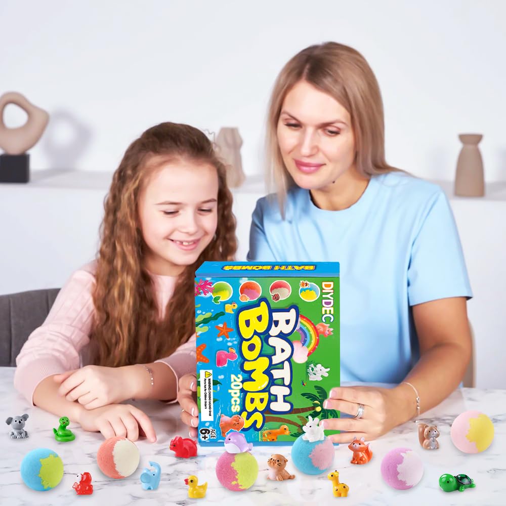 DIYDEC bath bombs come in gift-ready packaging for special occasions