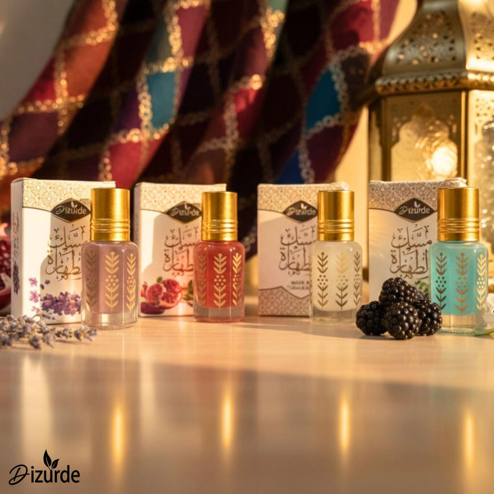 Dizurde Musk Al Tahara travel-bottle ideal for handbags.
