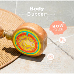 D'Luchi Body Butter made in Colombia, paraben-free and cruelty-free.