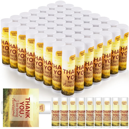 DMSKY Appreciation Lip Balm 60pc bulk set ready for colleague gifts and celebrations.