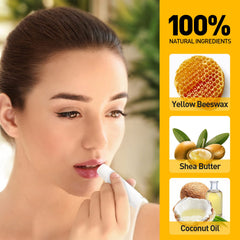 DMSKY coconut lip balm with coconut oil for hydration