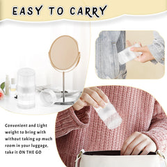 DMuuuDM BPA-free plastic containers ensure safe, reusable deodorant storage on the go.