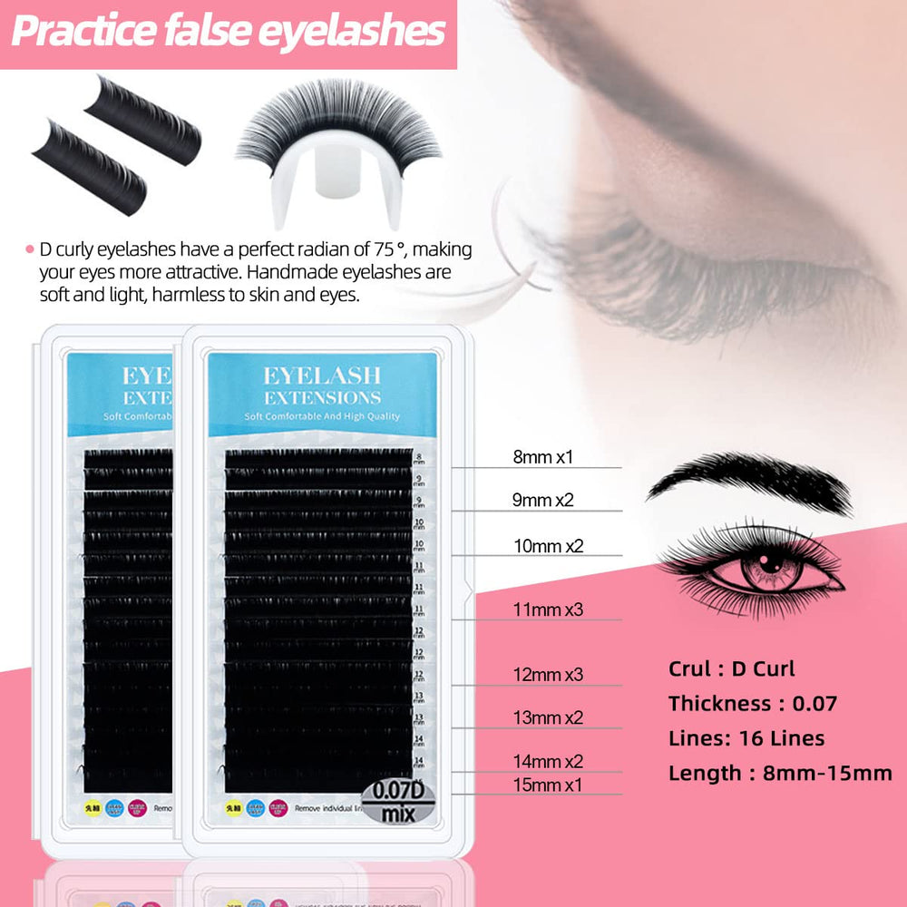 DNSGOOR lash mapping sheets for precise planning
