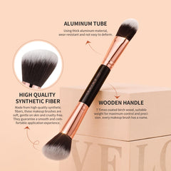 Docolor eyeshadow brushes ideal for on-the-go applications and quick touch-ups.
