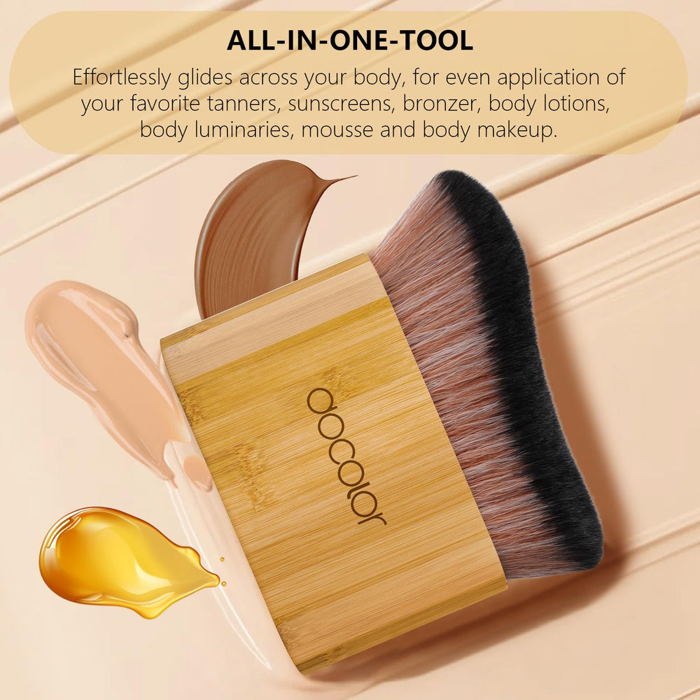 Docolor gift-box packaging makes a luxurious, ready-to-gift brush set.
