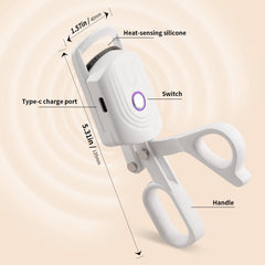 docolor curler with USB-C charging for on the go power